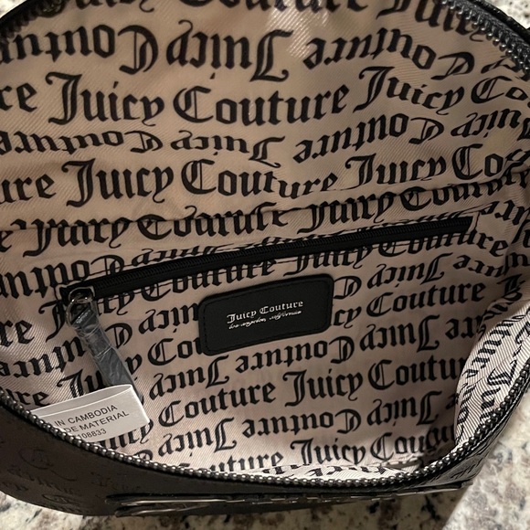 NWT Juicy Couture liquorice Upgrade U Black Waist Bag - Picture 4 of 5